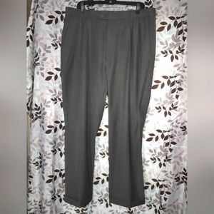 Charcoal gray golf pants by Allan flusser